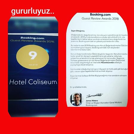 Hotel Coliseum Provincia di Provincia di Istanbul Esterno foto